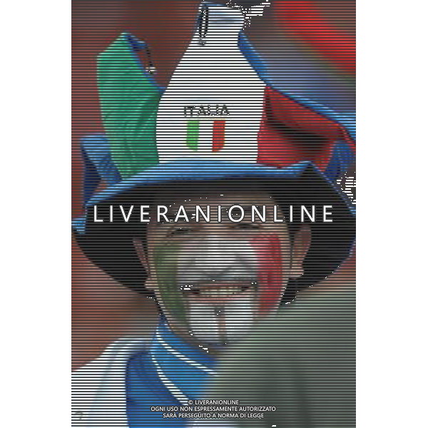 UEFA EURO 2008 Gruppo C M22 Zurigo - 17.06.2008 Francia-Italia Nella Foto:TIFOSI ITALIA /Ph.Vitez-Ag. Aldo Liverani