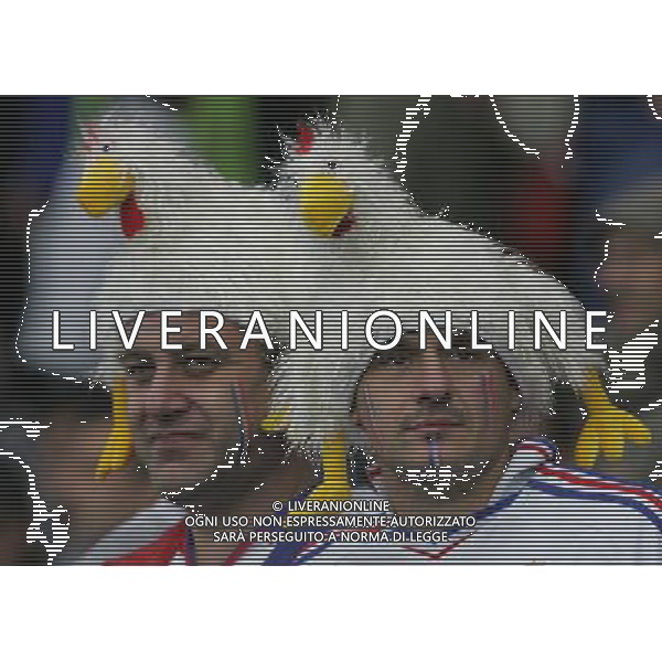 Francia - Italia 17/06/2008 Europei Zurigo nella foto tifosi francesi ph luzzani/Ag. Aldo Liverani Sas