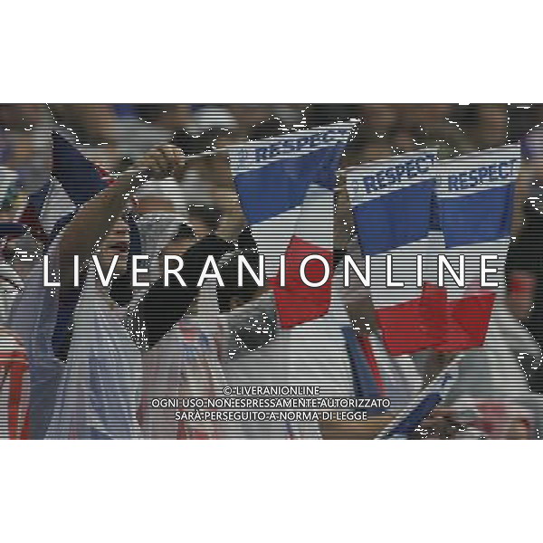 Francia - Italia 17/06/2008 Europei Zurigo nella foto tifosi francesi ph luzzani/Ag. Aldo Liverani Sas