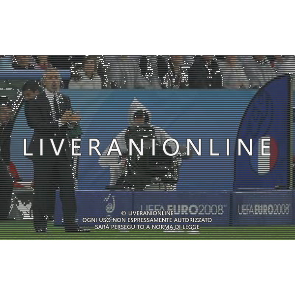 Francia - Italia 17/06/2008 Europei Zurigo nella foto roberto donadoni ph luzzani/Ag. Aldo Liverani Sas