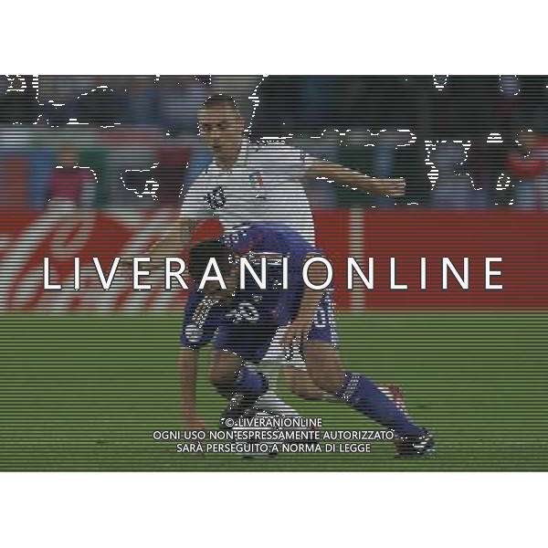 Francia - Italia 17/06/2008 Europei Zurigo nella foto daniele de rossi e toulalan ph luzzani/Ag. Aldo Liverani Sas