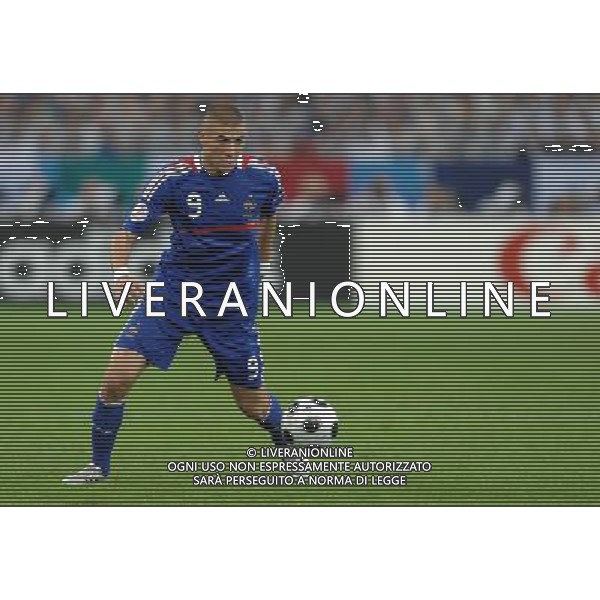 UEFA EURO 2008 Gruppo C M22 Zurigo - 17.06.2008 Francia-Italia Nella Foto:BENZEMA /Ph.Vitez-Ag. Aldo Liverani