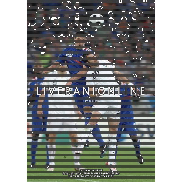 UEFA EURO 2008 Gruppo C M22 Zurigo - 17.06.2008 Francia-Italia Nella Foto:TOULALAN-PERROTTA /Ph.Vitez-Ag. Aldo Liverani