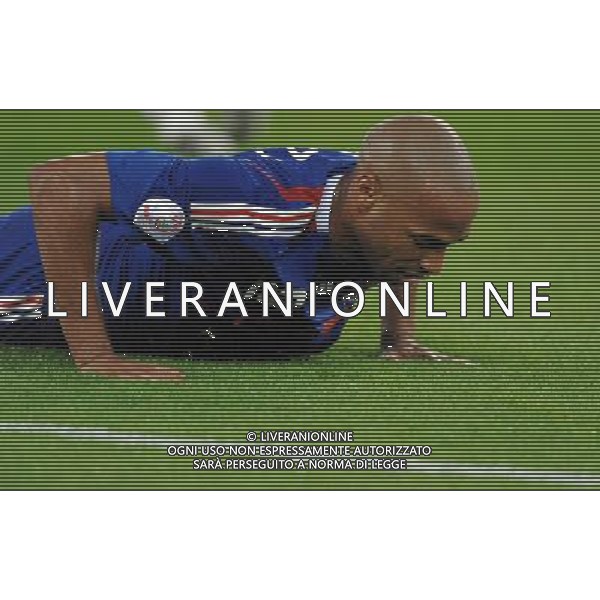 UEFA EURO 2008 Gruppo C M22 Zurigo - 17.06.2008 Francia-Italia Nella Foto: thierry HENRY a terra /Ph.Vitez-Ag. Aldo Liverani