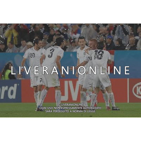 UEFA EURO 2008 Gruppo C M22 Zurigo - 17.06.2008 Francia-Italia Nella Foto:DE ROSSI ESULTA /Ph.Vitez-Ag. Aldo Liverani