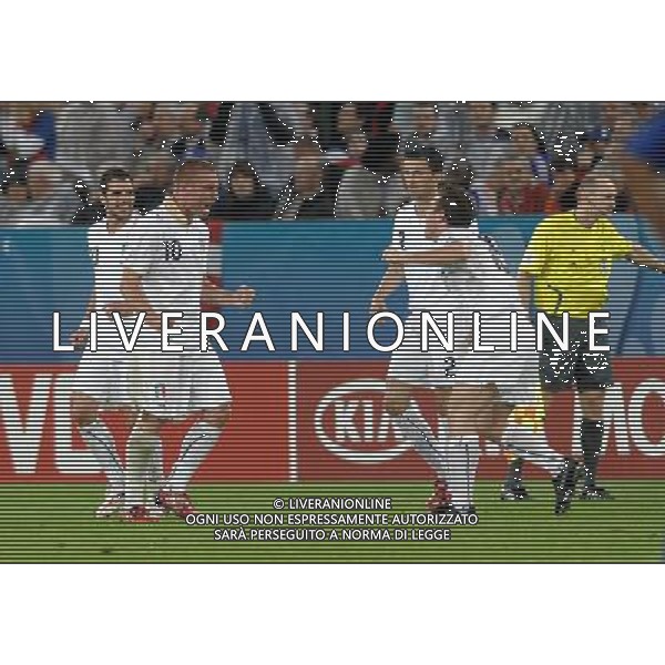 UEFA EURO 2008 Gruppo C M22 Zurigo - 17.06.2008 Francia-Italia Nella Foto:DE ROSSI ESULTA /Ph.Vitez-Ag. Aldo Liverani