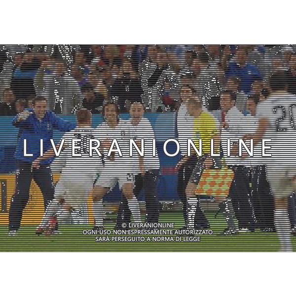 UEFA EURO 2008 Gruppo C M22 Zurigo - 17.06.2008 Francia-Italia Nella Foto:DE ROSSI ESULTA /Ph.Vitez-Ag. Aldo Liverani