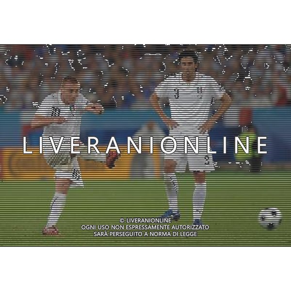 UEFA EURO 2008 Gruppo C M22 Zurigo - 17.06.2008 Francia-Italia Nella Foto:DE ROSSI GOL /Ph.Vitez-Ag. Aldo Liverani