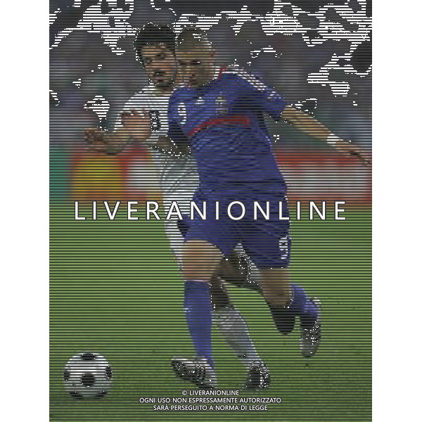 Francia - Italia 17/06/2008 Europei Zurigo nella foto gennaro gattuso e benzema ph luzzani/Ag. Aldo Liverani Sas