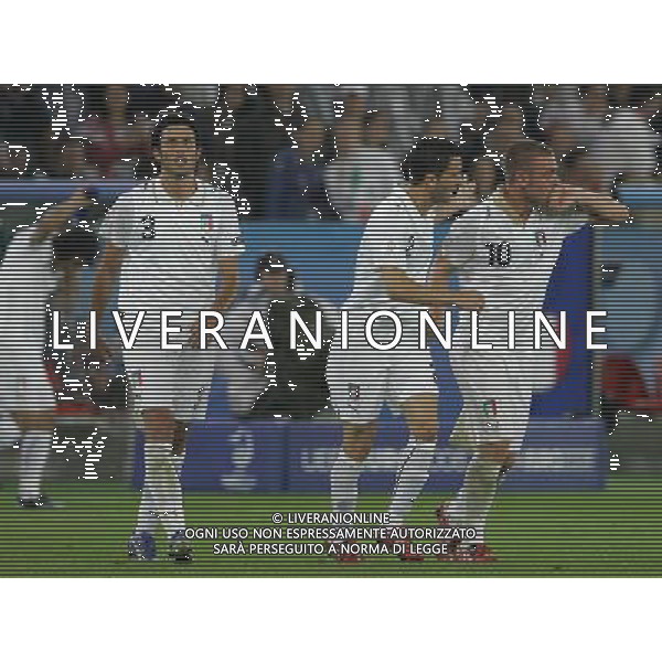 Francia - Italia 17/06/2008 Europei Zurigo nella foto esultanza dopo il gol di daniele de rossi del 0-2 ph luzzani/Ag. Aldo Liverani Sas