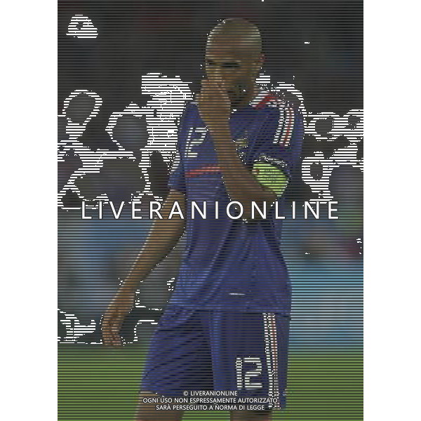Francia - Italia 17/06/2008 Europei Zurigo nella foto la delusione di thierry henry ph luzzani/Ag. Aldo Liverani Sas