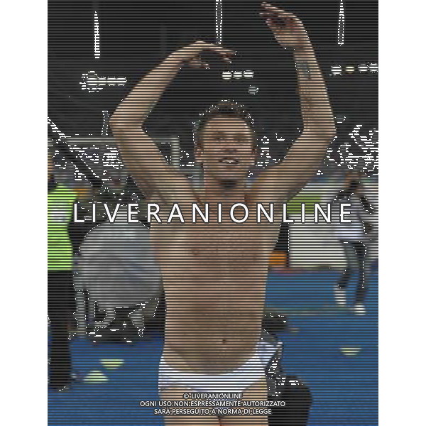 UEFA EURO 2008 Gruppo C M22 Zurigo - 17.06.2008 Francia-Italia Nella Foto:CASSANO ESULTA SOTTO LA CURVA /Ph.Vitez-Ag. Aldo Liverani