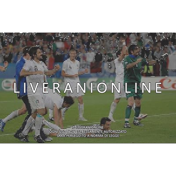 UEFA EURO 2008 Gruppo C M22 Zurigo - 17.06.2008 Francia-Italia Nella Foto:ITALIA ESULTA A FINE PARTITA /Ph.Vitez-Ag. Aldo Liverani