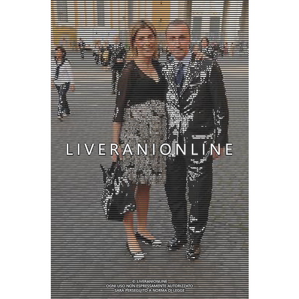 ANTEPRIMA MONDIALE PER ÒMARIA DI NAZARETHÓ: UN MUSICAL IN VATICANO NELLA FOTO: ANDREA MESCHINI E DOMITILLA © MASSIMO BRUNI - AG. ALDO LIVERANI SAS