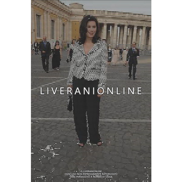 ANTEPRIMA MONDIALE PER ÒMARIA DI NAZARETHÓ: UN MUSICAL IN VATICANO NELLA FOTO: EDWIGE FENECH © MASSIMO BRUNI - AG. ALDO LIVERANI SAS