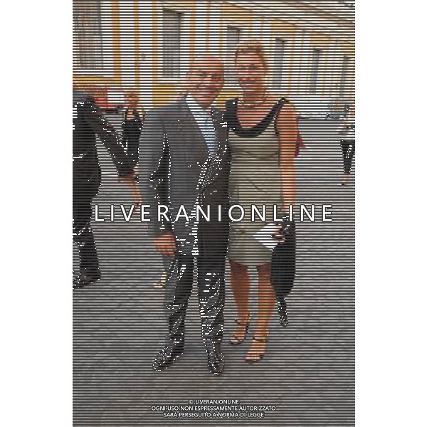 ANTEPRIMA MONDIALE PER ÒMARIA DI NAZARETHÓ: UN MUSICAL IN VATICANO NELLA FOTO: ROBERTA BETA CON MAURIZIO © MASSIMO BRUNI - AG. ALDO LIVERANI SAS