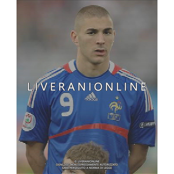 UEFA EURO 2008 Gruppo C M22 Zurigo - 17.06.2008 Francia-Italia Nella Foto:BENZEMA KARIM /Ph.Vitez-Ag. Aldo Liverani