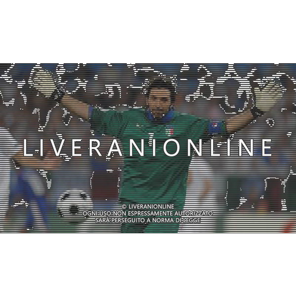 UEFA EURO 2008 Gruppo C M22 Zurigo - 17.06.2008 Francia-Italia Nella Foto:BUFFON GIANLUIGI /Ph.Vitez-Ag. Aldo Liverani