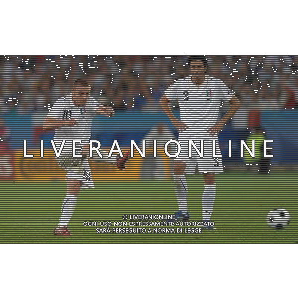 UEFA EURO 2008 Gruppo C M22 Zurigo - 17.06.2008 Francia-Italia Nella Foto:DE ROSSI DANIELE GOL /Ph.Vitez-Ag. Aldo Liverani