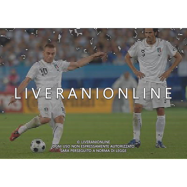 UEFA EURO 2008 Gruppo C M22 Zurigo - 17.06.2008 Francia-Italia Nella Foto:DE ROSSI DANIELE GOL /Ph.Vitez-Ag. Aldo Liverani