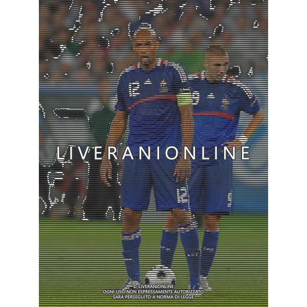 UEFA EURO 2008 Gruppo C M22 Zurigo - 17.06.2008 Francia-Italia Nella Foto:HENRY THIERRY-BENZEMA KARIM /Ph.Vitez-Ag. Aldo Liverani