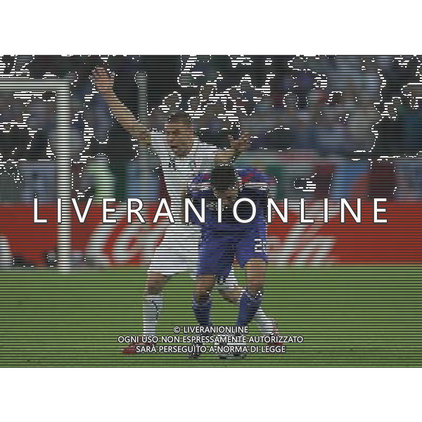 Zurigo 18-06-2008 Europeo calcio EURO2008 italia-francia 2:0 nella foto daniele de rossi e jeremy toulalan ph maco luzzani/ag aldo liverani s.a.s.