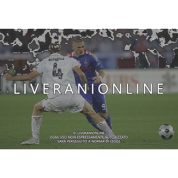 Zurigo 18-06-2008 Europeo calcio EURO2008 italia-francia 2:0 nella foto karim benzema e giorgio chiellini ph maco luzzani/ag aldo liverani s.a.s.