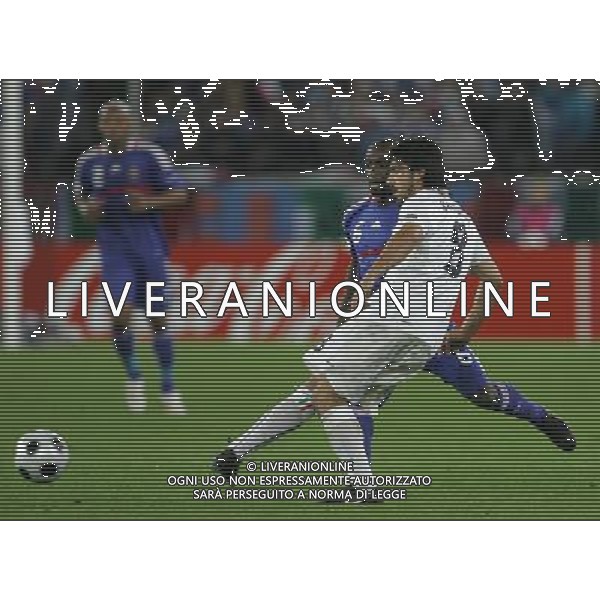 Zurigo 18-06-2008 Europeo calcio EURO2008 italia-francia 2:0 nella foto gennaro gattuso e claude makelele ph maco luzzani/ag aldo liverani s.a.s.