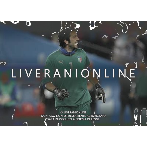 Zurigo 18-06-2008 Europeo calcio EURO2008 italia-francia 2:0 nella foto gianluigi buffon esulta ph maco luzzani/ag aldo liverani s.a.s.