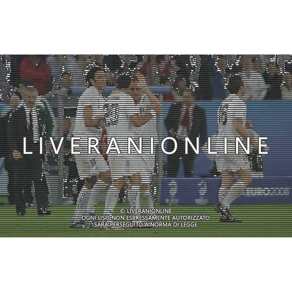 Zurigo 18-06-2008 Europeo calcio EURO2008 italia-francia 2:0 nella foto daniele de rossi esulta dopo il gol ph maco luzzani/ag aldo liverani s.a.s.