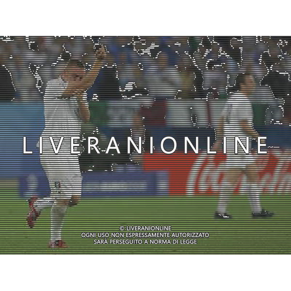 Zurigo 18-06-2008 Europeo calcio EURO2008 italia-francia 2:0 nella foto daniele de rossi esulta dopo il gol ph maco luzzani/ag aldo liverani s.a.s.