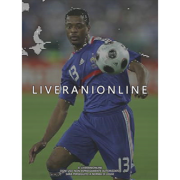 Zurigo 18-06-2008 Europeo calcio EURO2008 italia-francia 2:0 nella foto patrice evra ph maco luzzani/ag aldo liverani s.a.s.