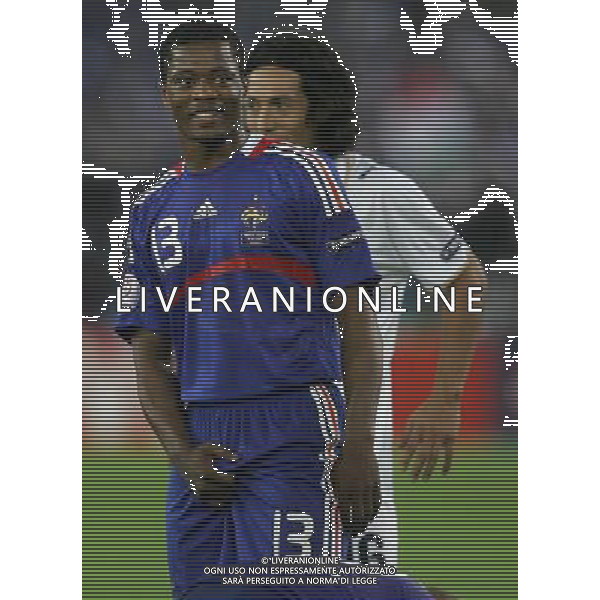 Zurigo 18-06-2008 Europeo calcio EURO2008 italia-francia 2:0 nella foto patrice evra ph maco luzzani/ag aldo liverani s.a.s.