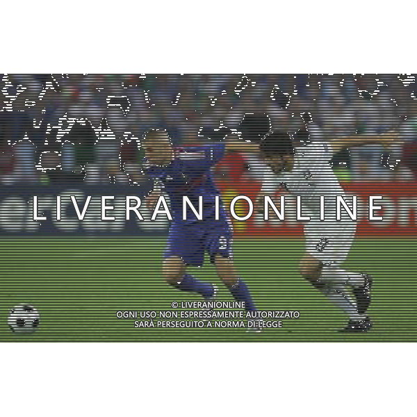 Zurigo 18-06-2008 Europeo calcio EURO2008 italia-francia 2:0 nella foto karim benzema e gennaro gattuso ph maco luzzani/ag aldo liverani s.a.s.