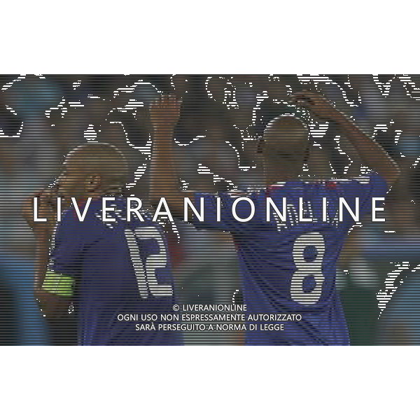 Zurigo 18-06-2008 Europeo calcio EURO2008 italia-francia 2:0 nella foto thierry henry e nicolas anelka ph maco luzzani/ag aldo liverani s.a.s.