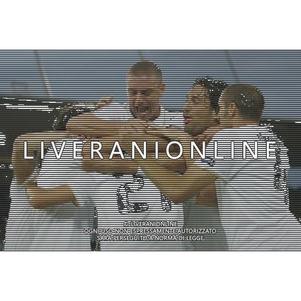 Zurigo 18-06-2008 Europeo calcio EURO2008 italia-francia 2:0 nella foto esultanza di andrea pirlo con i compagni ph maco luzzani/ag aldo liverani s.a.s.