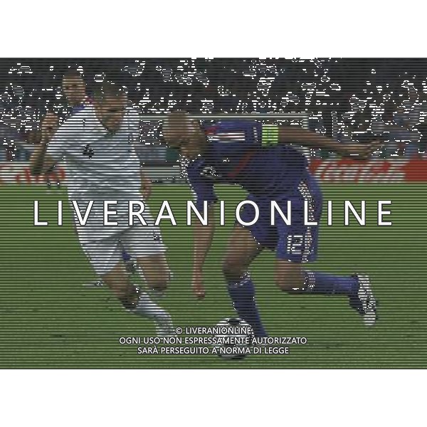 Zurigo 18-06-2008 Europeo calcio EURO2008 italia-francia 2:0 nella foto giorgio chiellini e thierry henry ph maco luzzani/ag aldo liverani s.a.s.