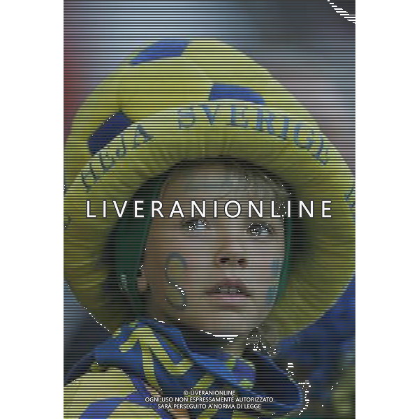 Russia - Svezia 18/06/2008 Europei Svizzera nella foto Tifosi svezia ph luzzani/Ag. Aldo Liverani sas