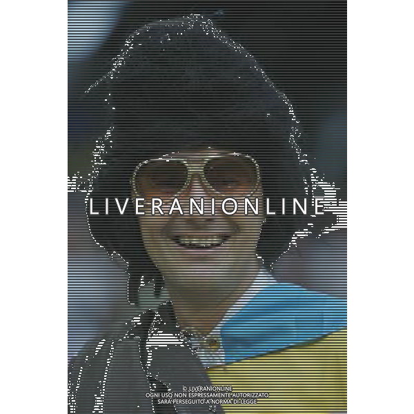 Russia - Svezia 18/06/2008 Europei Innsbruck nella foto tifosi svezia ph luzzani/Ag. Aldo Liverani sas