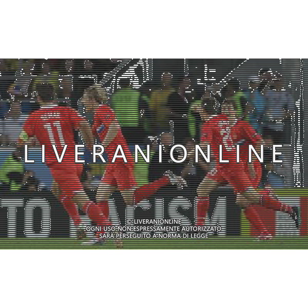 Russia - Svezia 18/06/2008 Europei Innsbruck nella foto esultanza dopo il gol di pavlyuchenko del 1-0 ph luzzani/Ag. Aldo Liverani sas