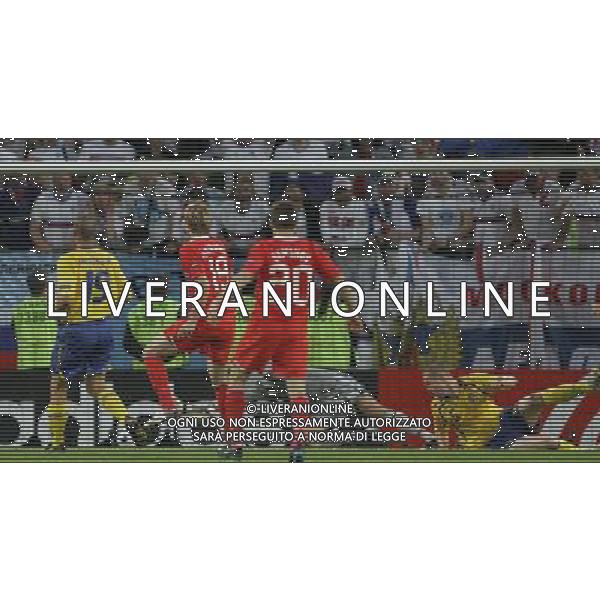 Russia - Svezia 18/06/2008 Europei Innsbruck nella foto il gol di pavlyuchenko del 1-0 ph luzzani/Ag. Aldo Liverani sas