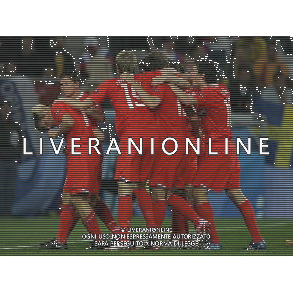 Russia - Svezia 18/06/2008 Europei Innsbruck nella foto esultanza dopo il gol di arshavin del 2-0 ph luzzani/Ag. Aldo Liverani sas