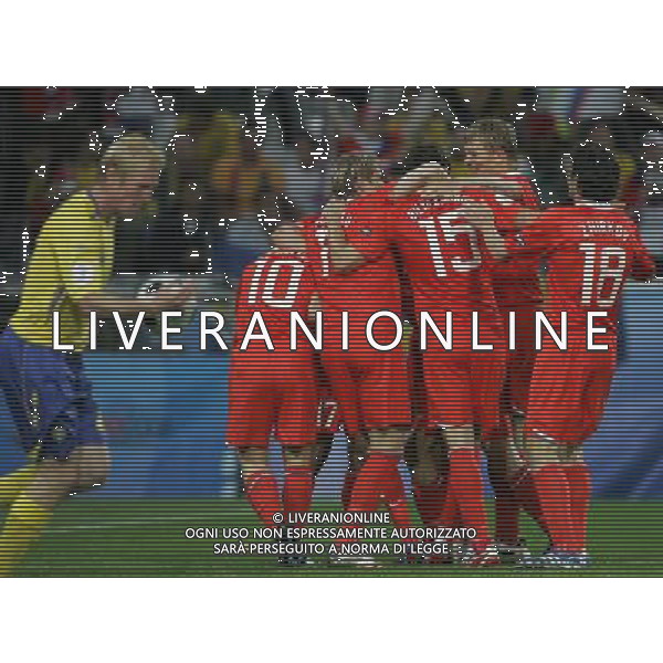 Russia - Svezia 18/06/2008 Europei Innsbruck nella foto esultanza dopo il gol di arshavin del 2-0 ph luzzani/Ag. Aldo Liverani sas