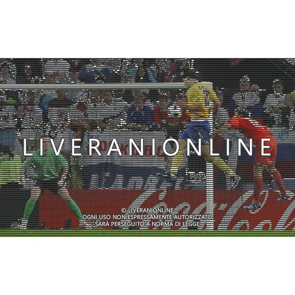 Russia - Svezia 18/06/2008 Europei Innsbruck nella foto occasione di zlatan ibrahimovic ph luzzani/Ag. Aldo Liverani sas