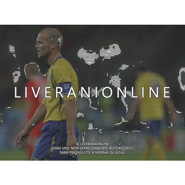 Russia - Svezia 18/06/2008 Europei Innsbruck nella foto la delusione di ljungberg a fine gara ph luzzani/Ag. Aldo Liverani sas