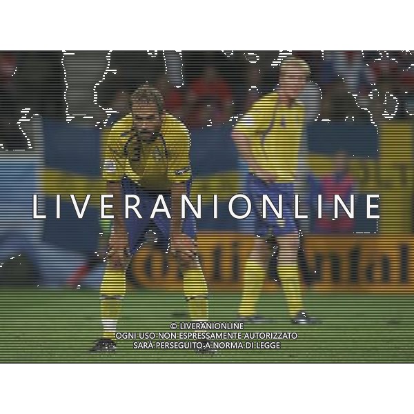 Russia - Svezia 18/06/2008 Europei Innsbruck nella foto la delusione di mellberg a fine gara ph luzzani/Ag. Aldo Liverani sas