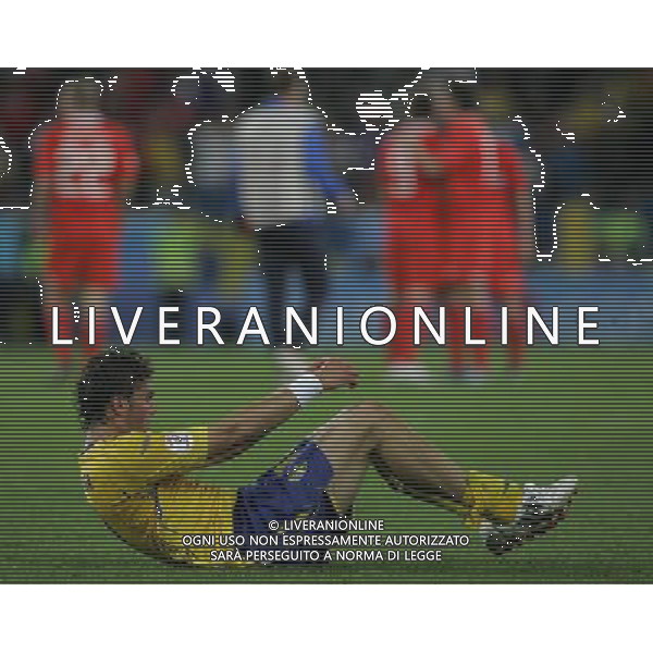 Russia - Svezia 18/06/2008 Europei Innsbruck nella foto la delusione di elmander a fine gara ph luzzani/Ag. Aldo Liverani sas