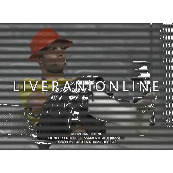 Russia - Svezia 18/06/2008 Europei Innsbruck nella foto la delusione dei tifosi svedesi a fine gara ph luzzani/Ag. Aldo Liverani sas