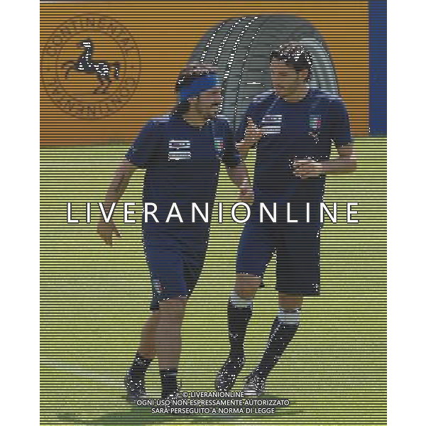 Allenamento Nazionale Italiana Baden - 19.06.2008 Nella Foto:GATTUSO GENNARO E ZAMBROTTA GIANLUCA /Ph.Vitez-Ag. Aldo Liverani