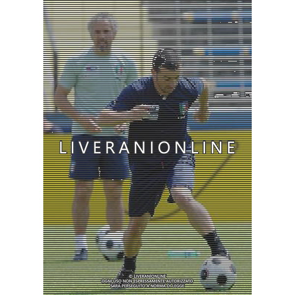 Allenamento Nazionale Italiana Baden - 19.06.2008 Nella Foto:DI NATALE ANTONIO E DONADONI ROBERTO /Ph.Vitez-Ag. Aldo Liverani